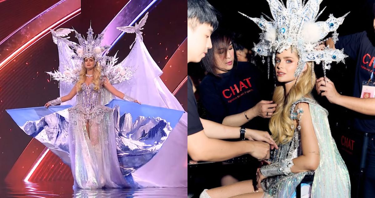 Traje típico de Inna Moll en Miss Universo