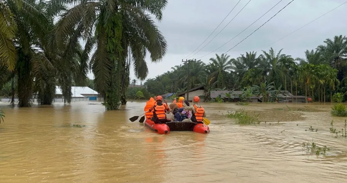 Inundaciones en Indonesia, Tailandia y Sri Lanka