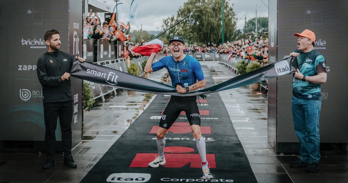 Diego Moya se queda con el exigente Ironman 70.3 de Valdivia: así fue la llegada del atleta