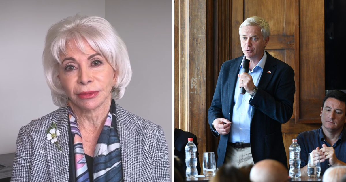 Isabel Allende y José Antonio Kast en referencia a video viralizado