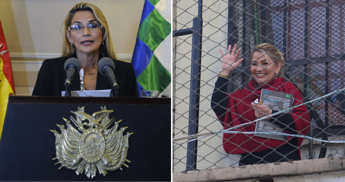 Libertad de Jeanine Áñez