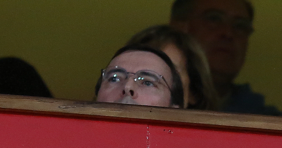 Jorge Segovia en el estadio Santa Laura viendo a Unión Española