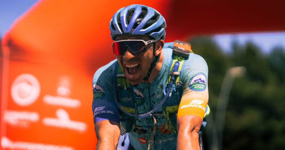 José Luis Pipo Rodríguez en Titan Forest Patagonia