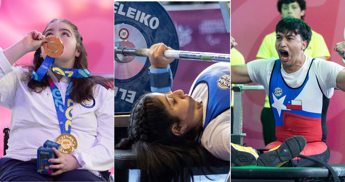 Juegos Parapanamericanos Juveniles: Chile brilla en el para powerlifting