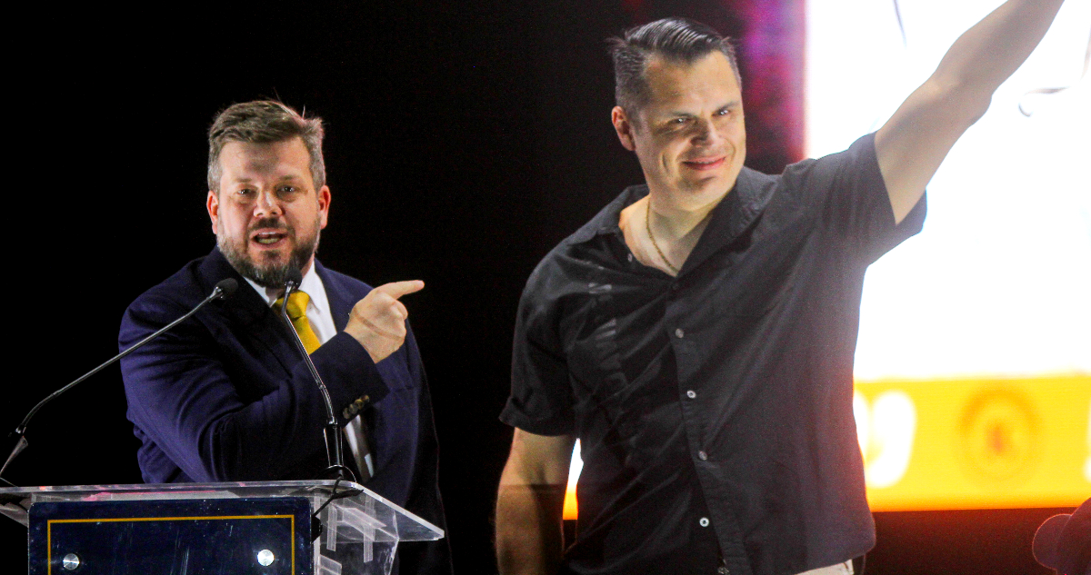 Kaiser promete indulto a carabineros y declara guerra al PC en cierre de campaña en Providencia