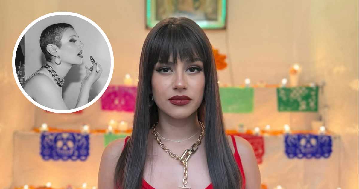 Karla Melo en fotografías compartidas en su instagram en referencia a descargo por su tratamiento de cáncer