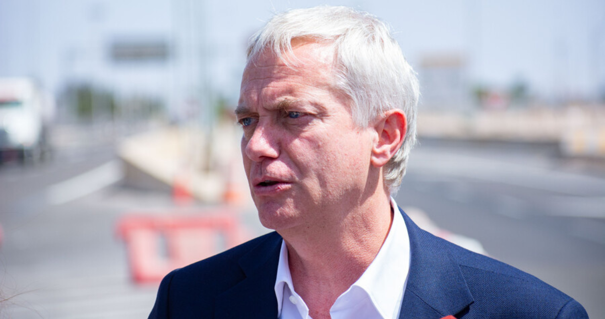 El candidato José Antonio Kast en el norte del país.