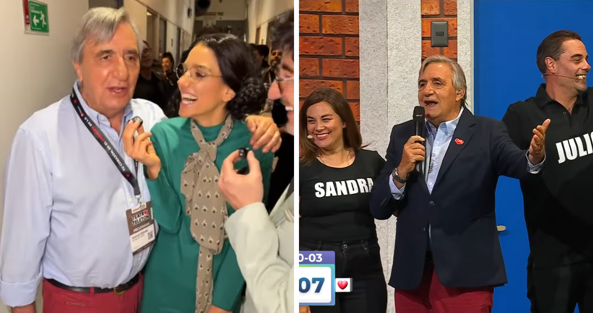 Kike Morandé en ‘Mari con Edu’ en la Teletón sobre ‘Detrás del muro’