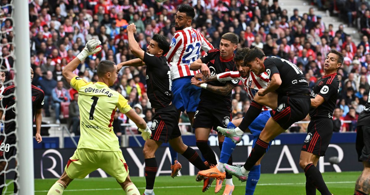 Atlético de Madrid goleó a Sevilla por La Liga.