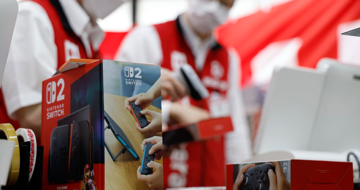 Las ventas de las Switch 2 disparan los números de Nintendo y empresa factura un 110% más