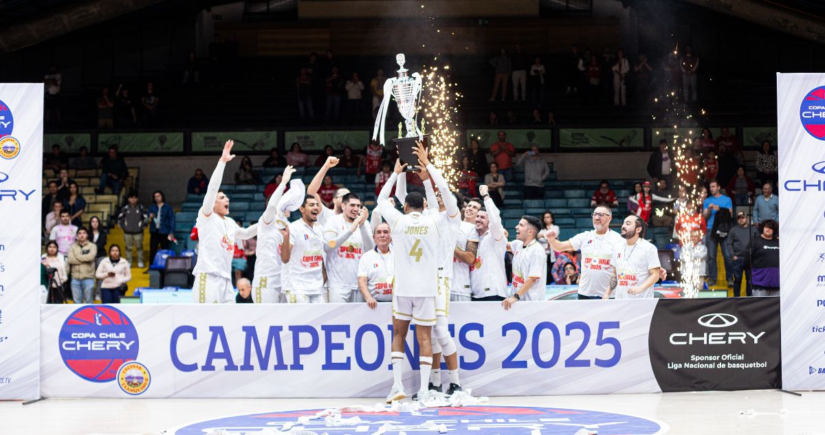 Los Leones ganan la Copa Chile de básquetbol en Valdivia