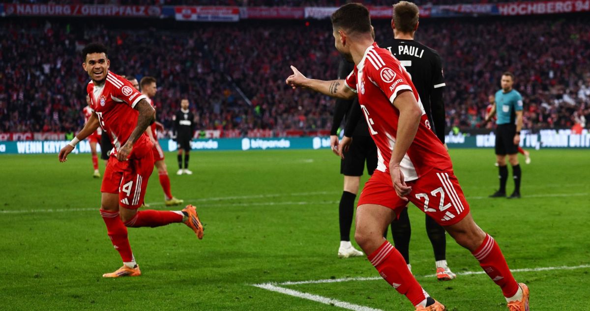 Luis Díaz lideró triunfo del Bayern Múnich en Bundesliga.