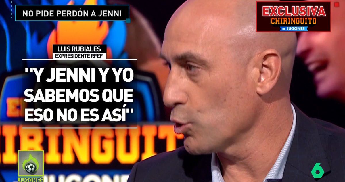 Luis Rubiales insiste en que beso a Jenni Hermoso fue consensuado