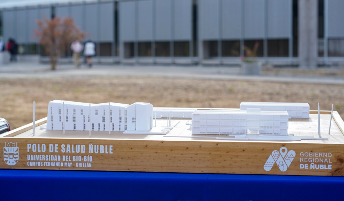 Nuevo Polo de Salud Ñuble registra un 30% de avance