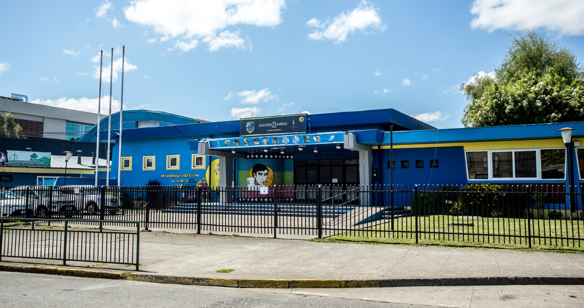Foto de archivo del Liceo Eleuterio Ramírez de Osorno
