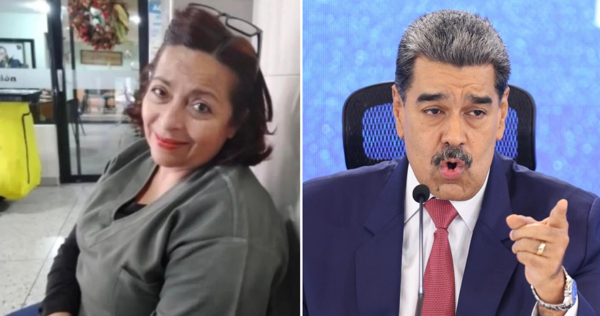 Por "traición a la patria": Venezuela condena a 30 años a médica que criticó a Maduro en WhatsApp