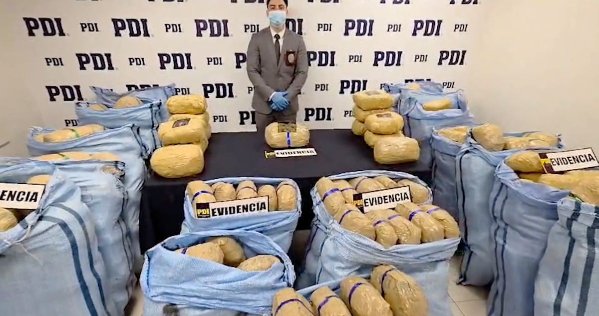 Detienen a nueve integrantes de banda narco en la RM