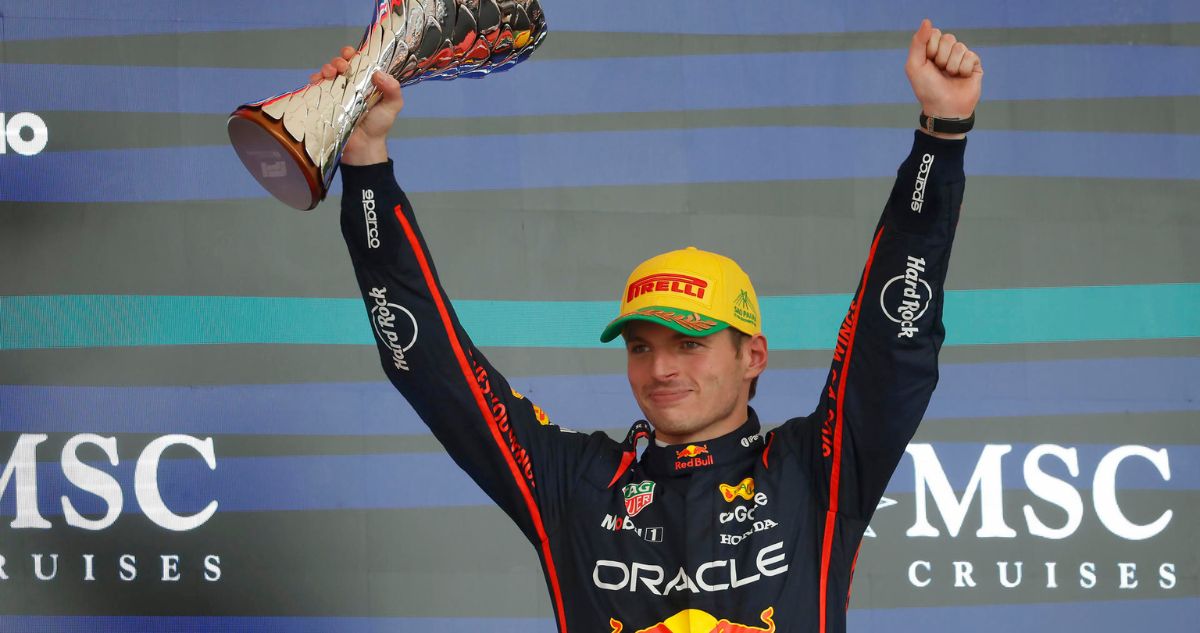 Max Verstappen y otra actuación histórica en la F1: alcanzó podió tras arrancar en pit-lane