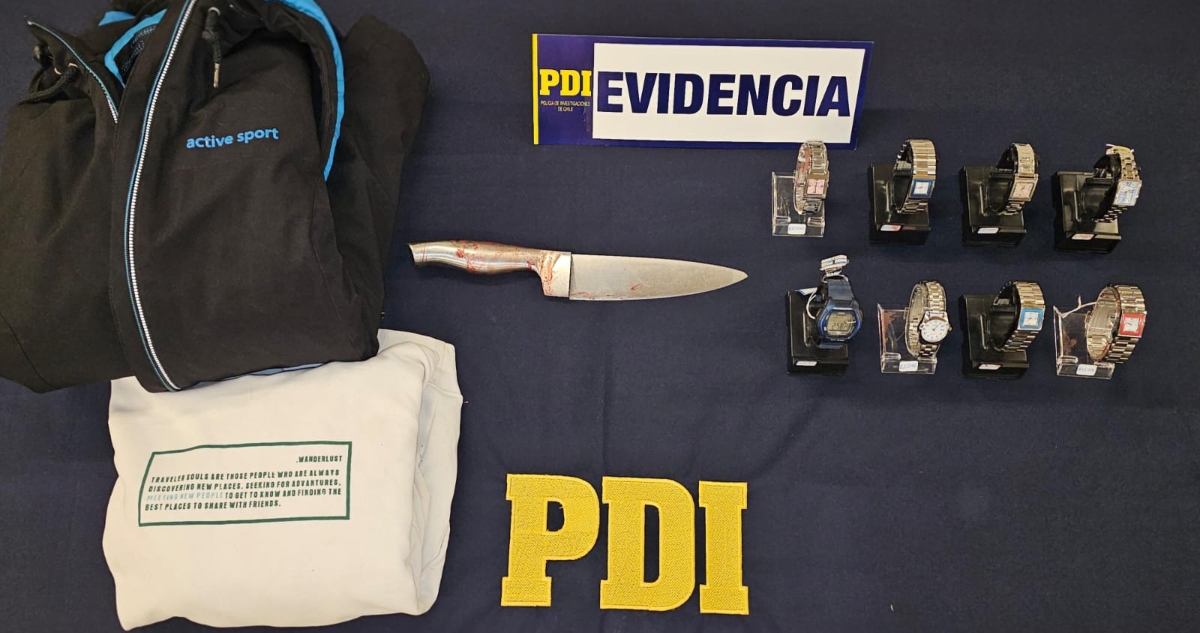 MENORES DETENIDOS POR ROBAR EN JOYERÍA DE PURRANQUE