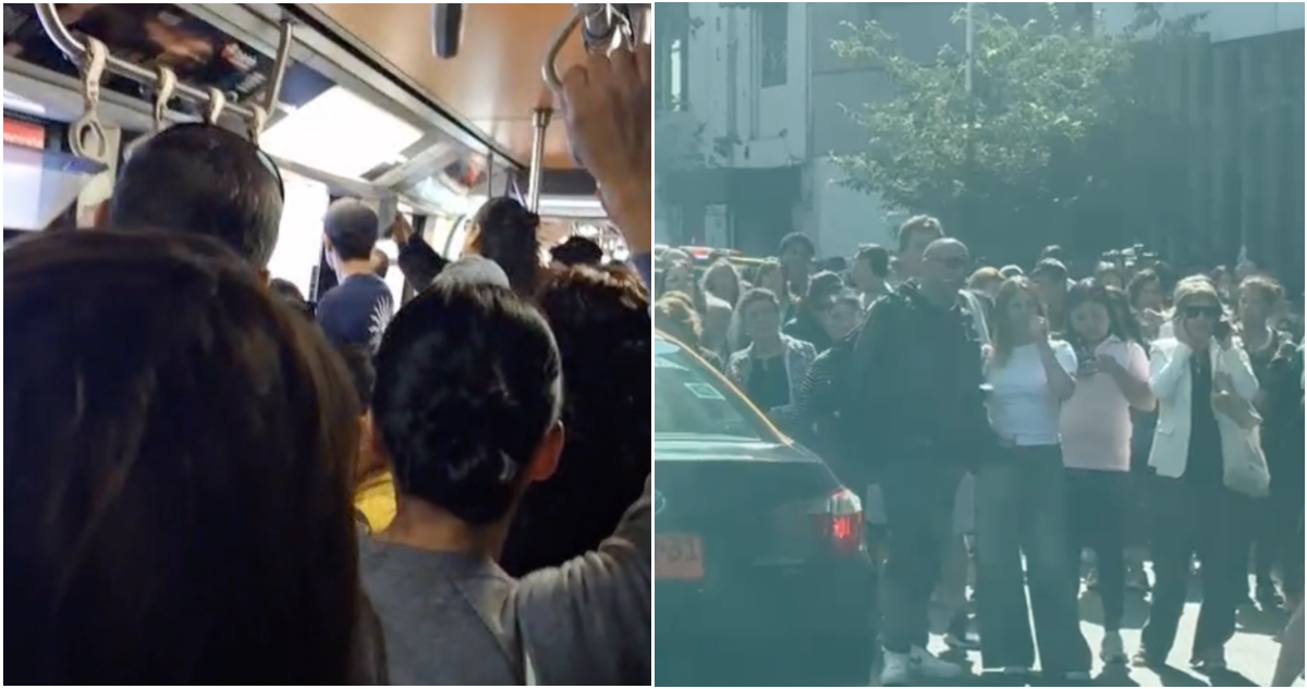 Cierran 4 estaciones de la Línea 1 del Metro por persona en la vía