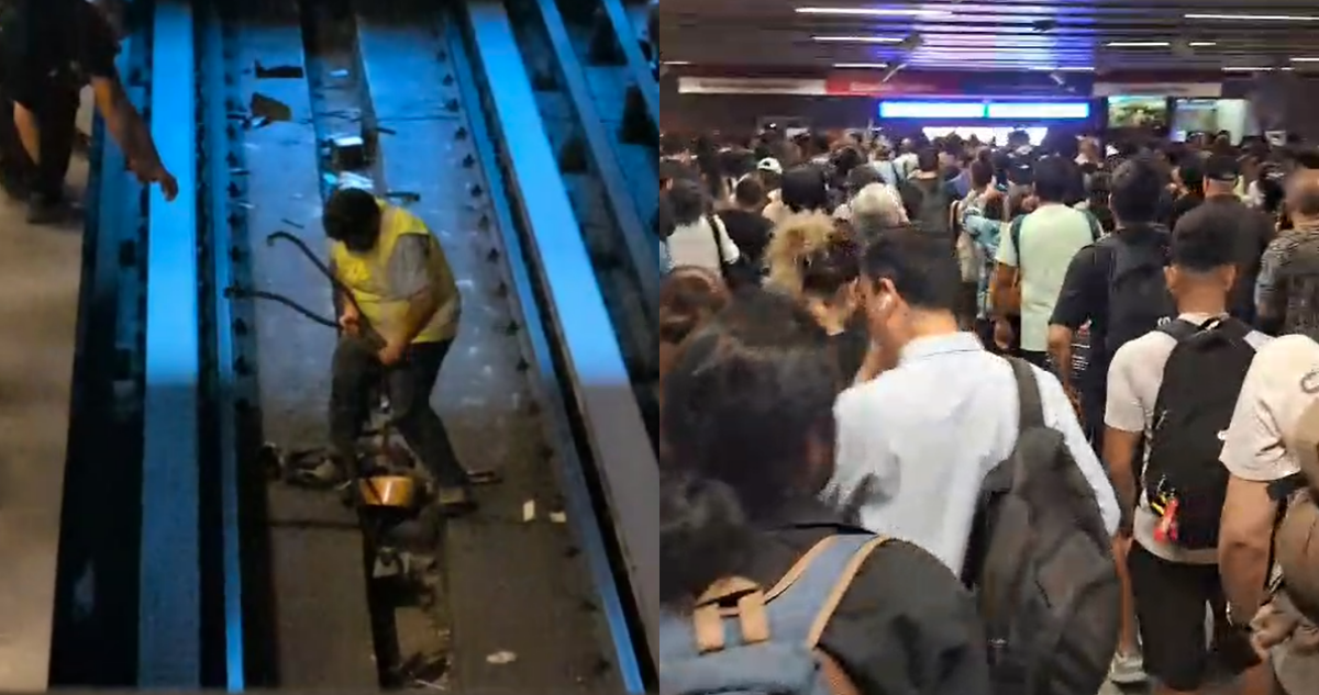 Metro de Santiago suspende servicio en siete estaciones de Línea 1 por un elemento en la vía
