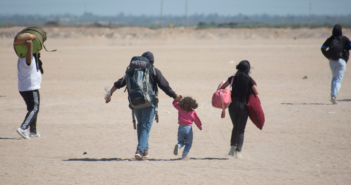 Foto de contexto de migrantes