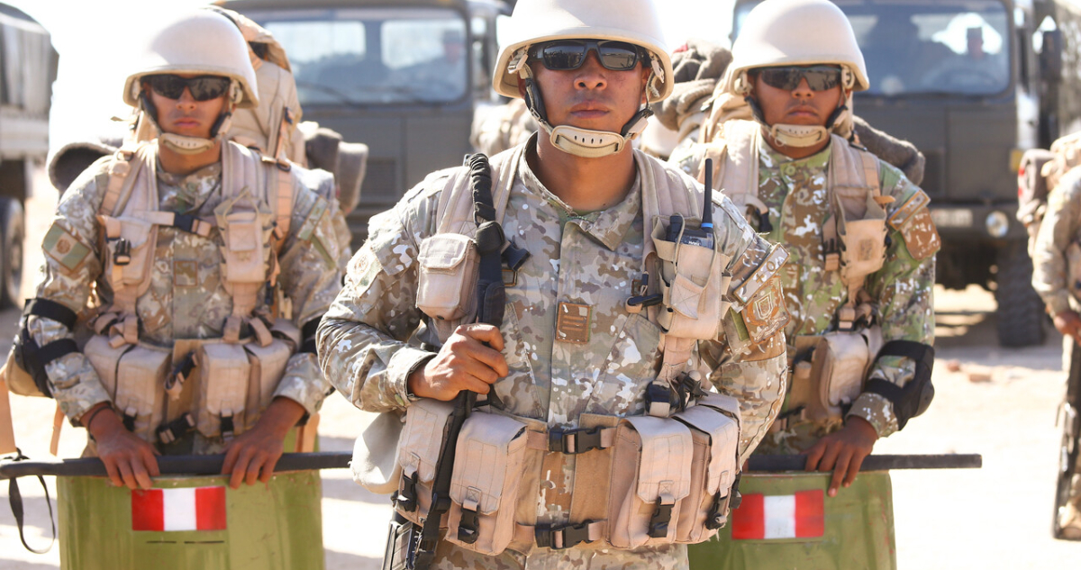 Militares en frontera Perú-Chile