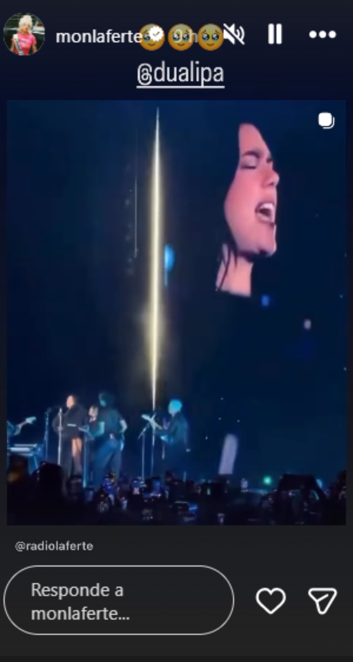 Mon Laferte reacciona al cover de Dua Lipa en el Estadio Nacional: "Te amo"