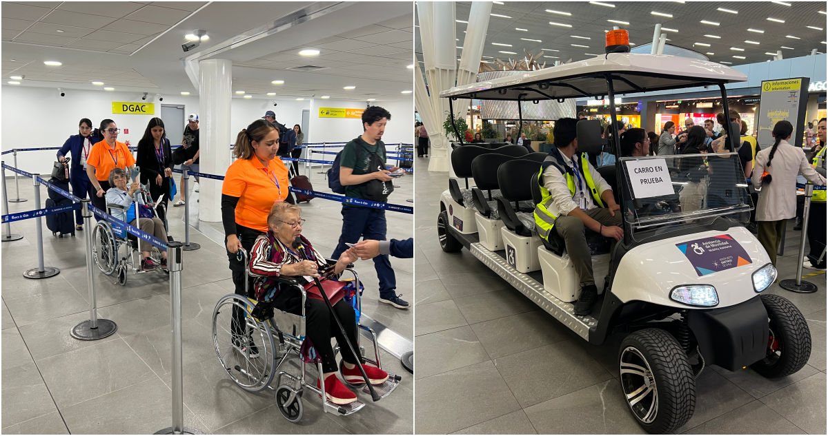 Aeropuerto de Santiago tendrá nuevo servicio de asistencia de movilidad
