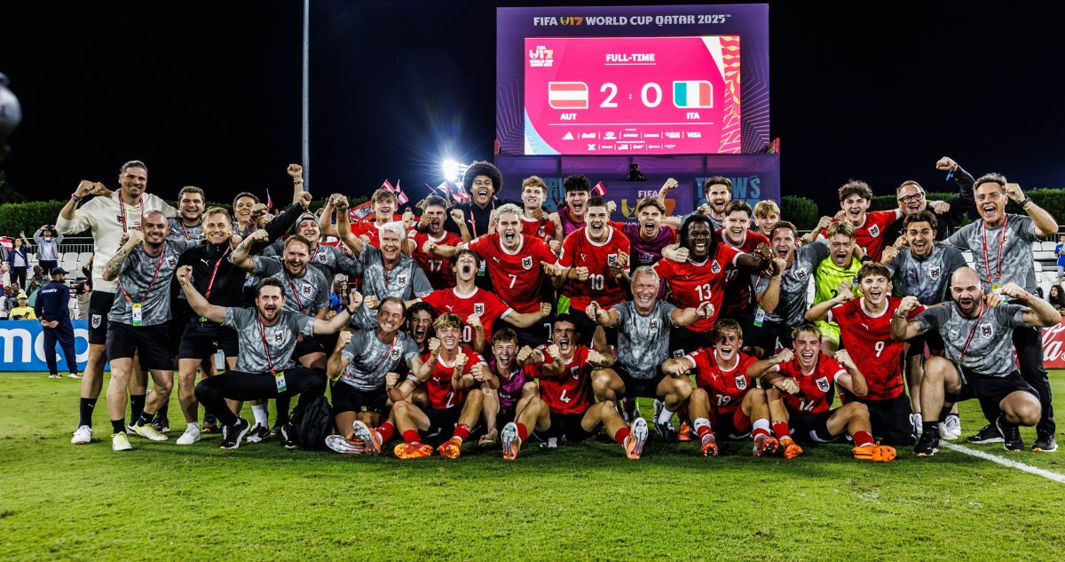 Austria es el primer finalista del Mundial Sub 17 de Qatar.
