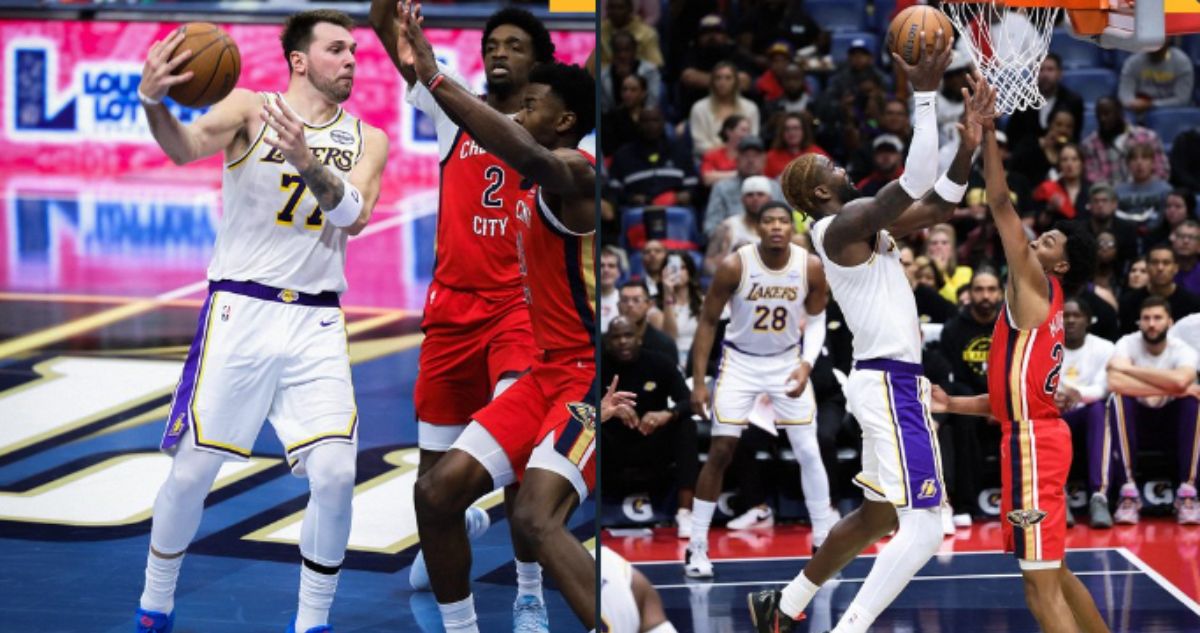 Otro triunfo de Los Angeles Lakers en la NBA: esta vez ante los Pelicans
