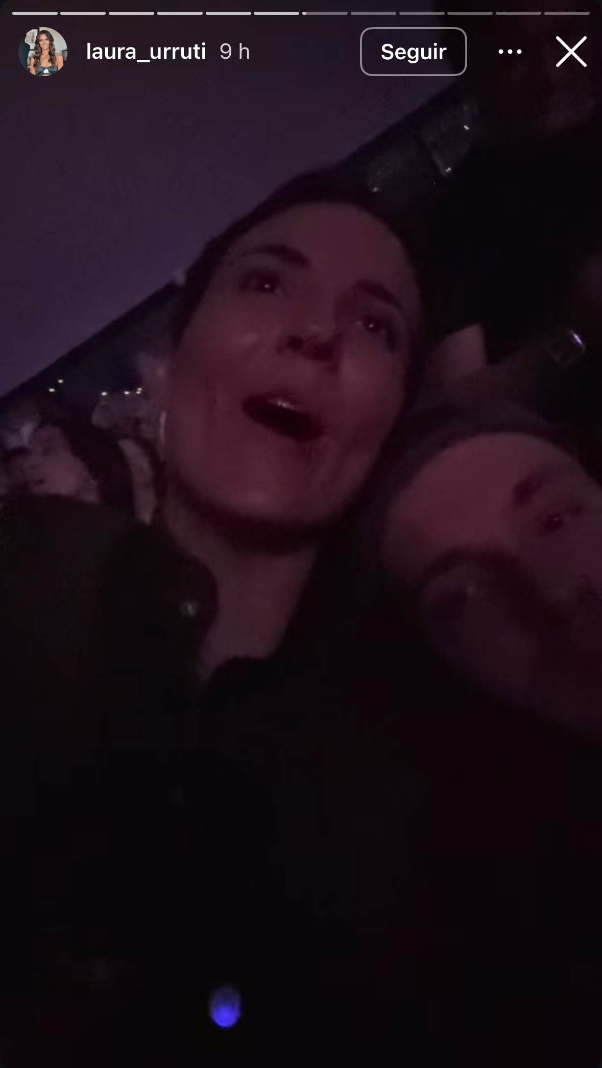 Nicolás Jarry en el concierto de Oasis