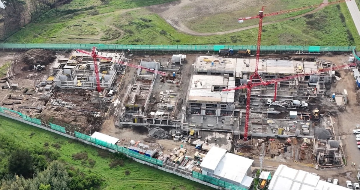 Obras de hospitales en la región del Bío Bío