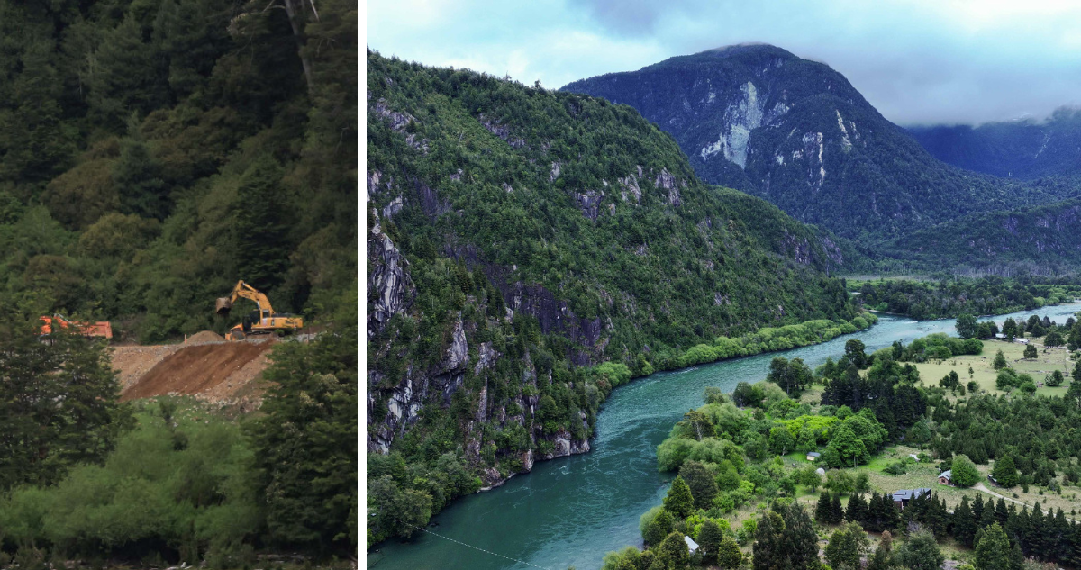 Obras de ruta que unirá Futaleufú con el sector El Espolón llevan un 60% de avance