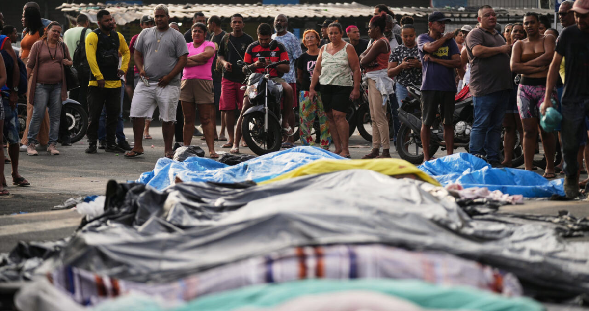 Operativo en Río de Janeiro