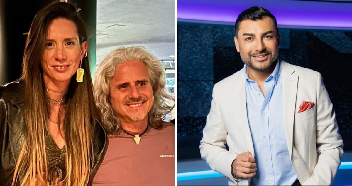 Karoll Román junto a Pablo Herrera y Andrés Caniulef