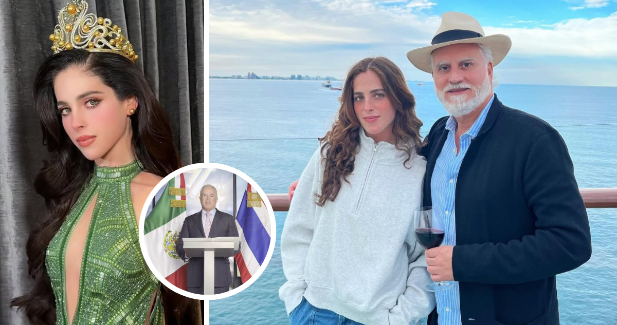 Padre de Fátima Bosch rechaza vínculos con el copropietario de Miss Universo y niega presunto fraude