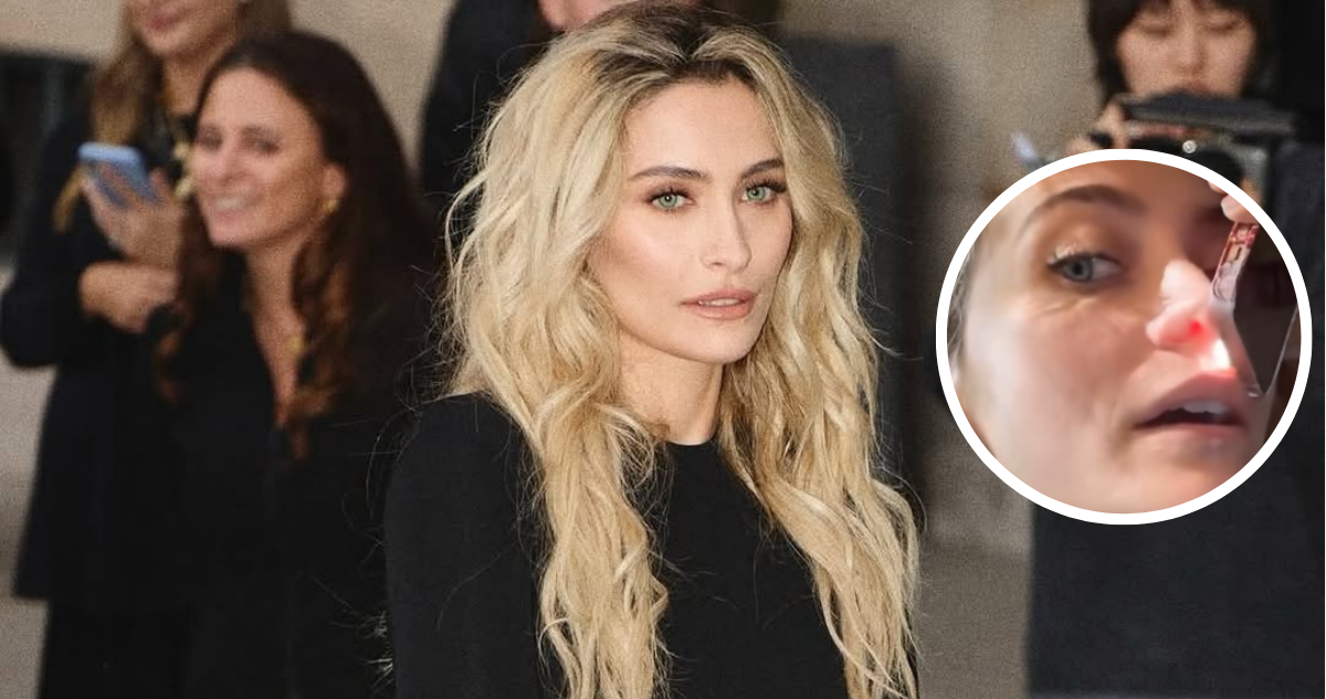 Paris Jackson y fotografía de su nariz perforada