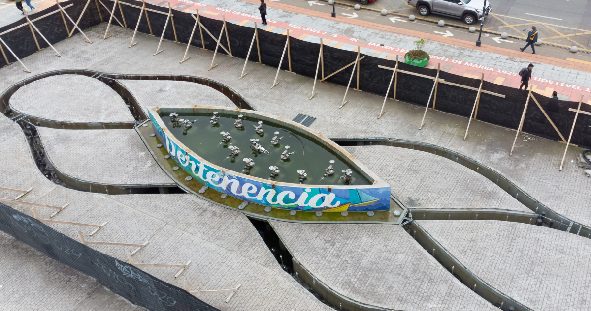 Puerto Montt: agrupaciones dividen opiniones por continuidad de pileta de aguas danzantes