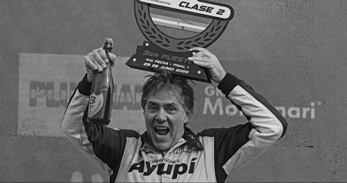 Piloto Alejandro Frangioli murió en plena carrera en Argentina.