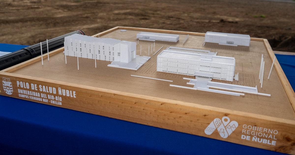 Nuevo Polo de Salud Ñuble registra un 30% de avance: proyecto es impulsado por Gobierno Regional y UBB