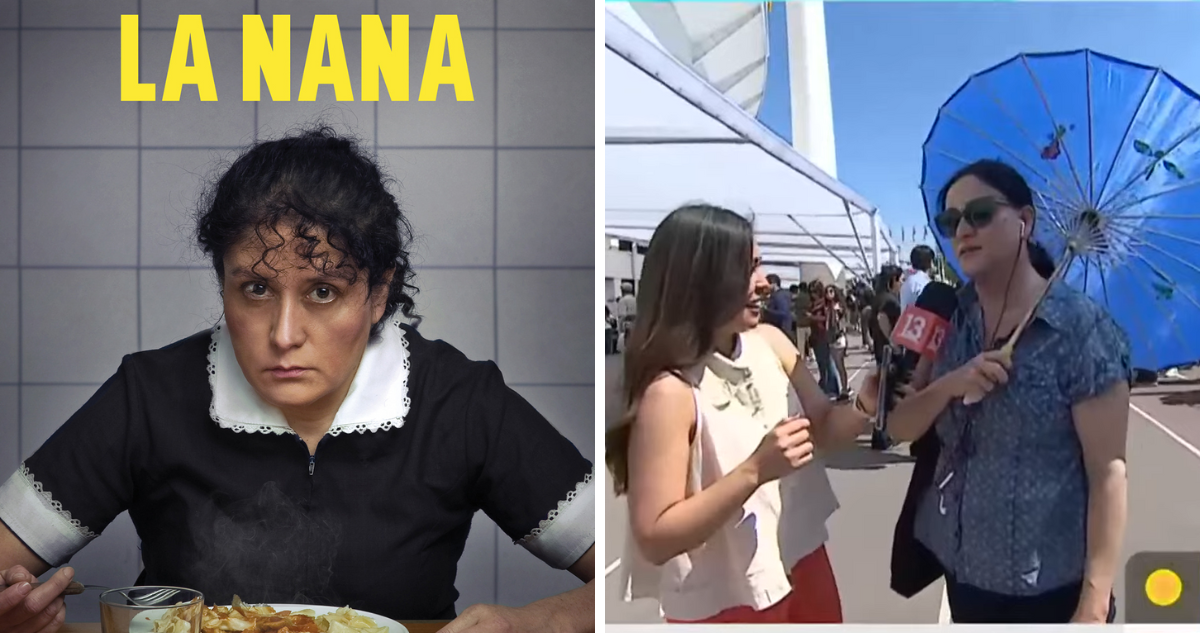 Catalina Saavedra en poster de ‘La Nana’ y en elecciones 2025