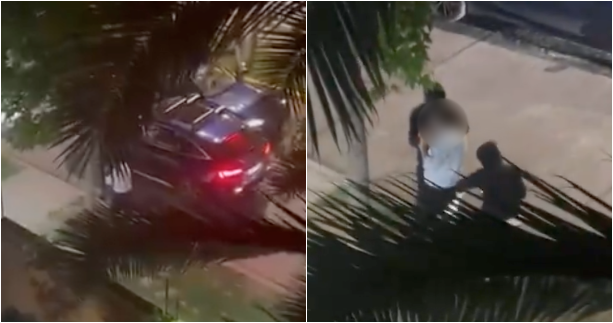 VIDEO | Familia sufre portonazo en Las Condes: delincuentes ocultaron sus rostros con máscaras