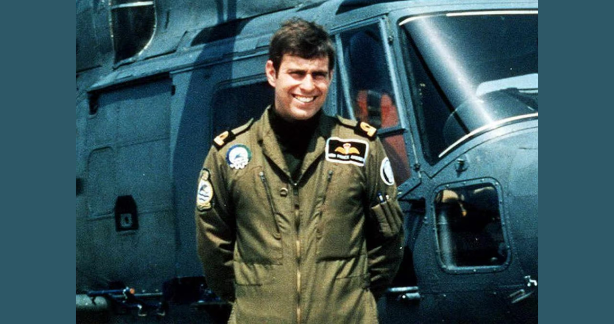 Príncipe Andrés en Malvinas