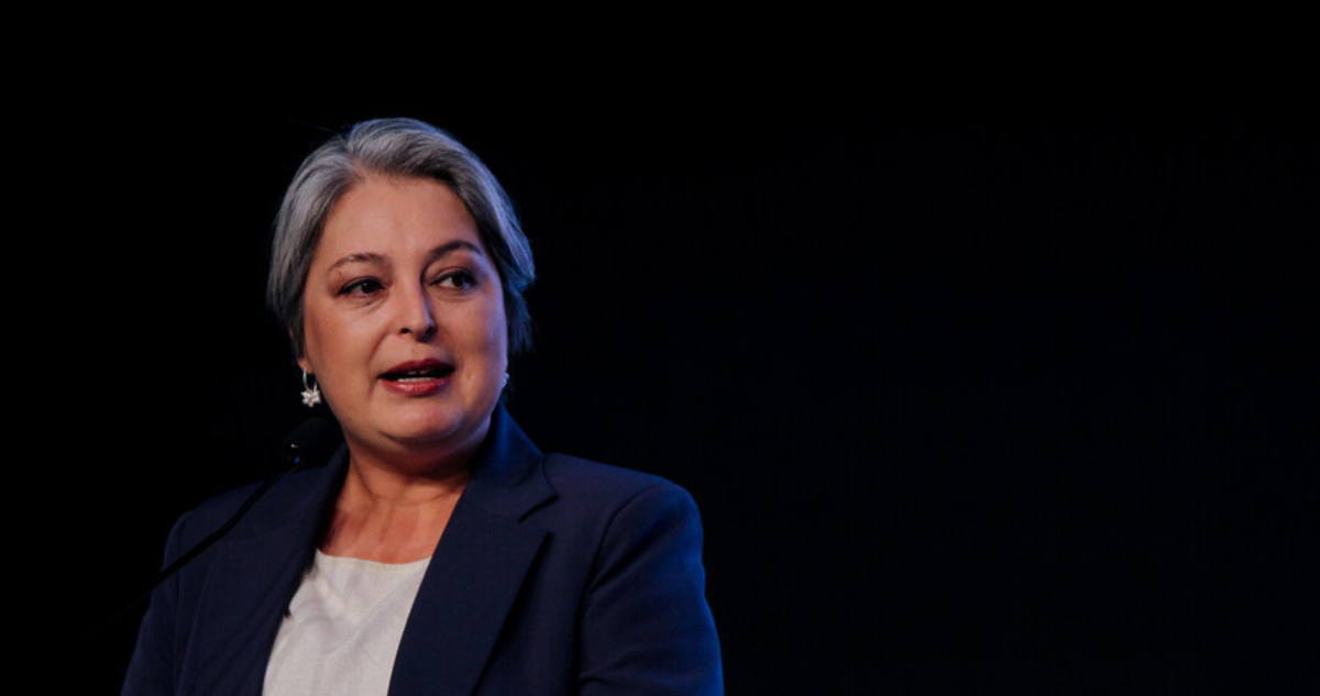 La candidata del Pacto Unidad por Chile, Jeannette Jara.