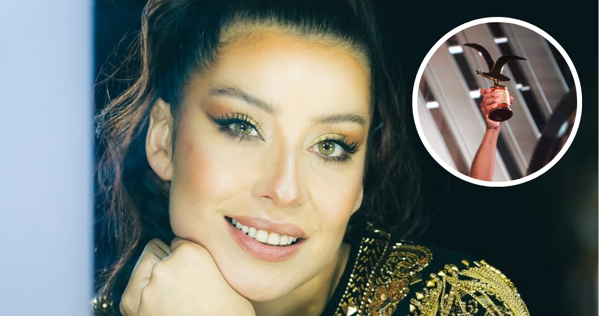 María José Quintanilla y gaviota de oro del Festival de Viña