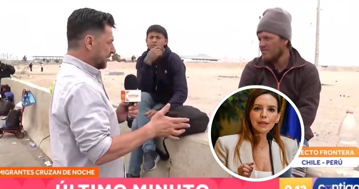 Camila Flores denuncia a Chilevisión y a Rafael Cavada ante CNTV por “manipular” cobertura migratoria