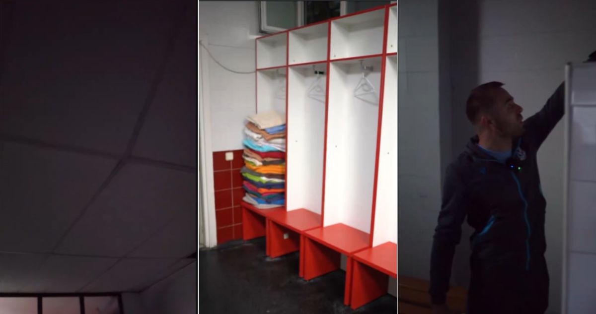 Lech Poznán grabó video criticando y burlándose del vestuario de Vallecas, estadio del Rayo Vallecano