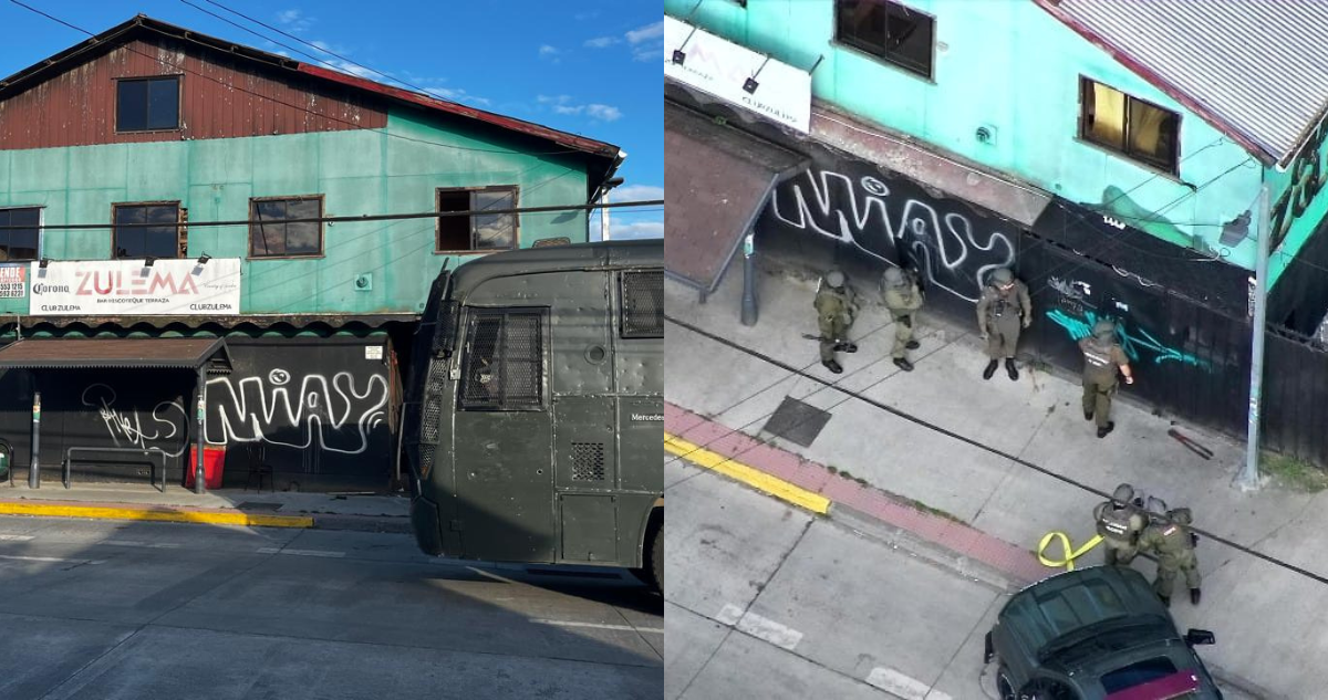 Allanan local nocturno Club Zulema que funcionaba de manera ilegal en Valdivia