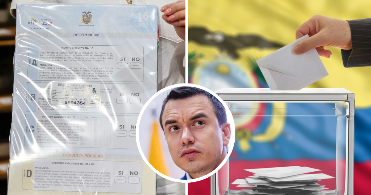 Resultados preliminares dan triunfo al ’No’ en referéndum en Ecuador: rechazarían nueva constitución